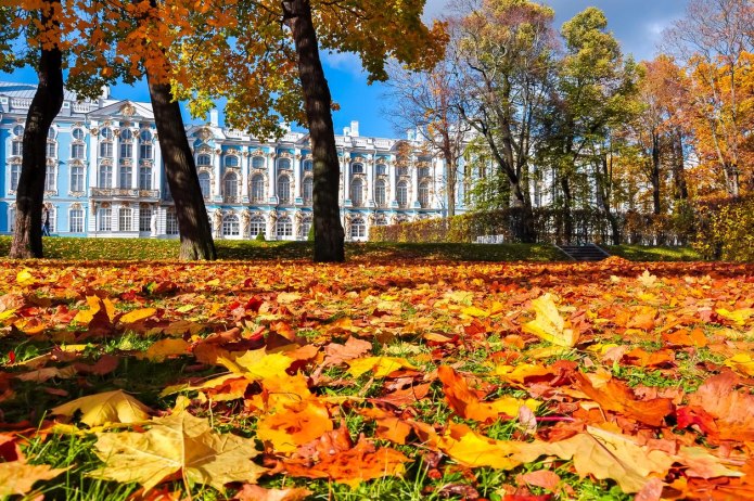 Золотая осень в Гатчине