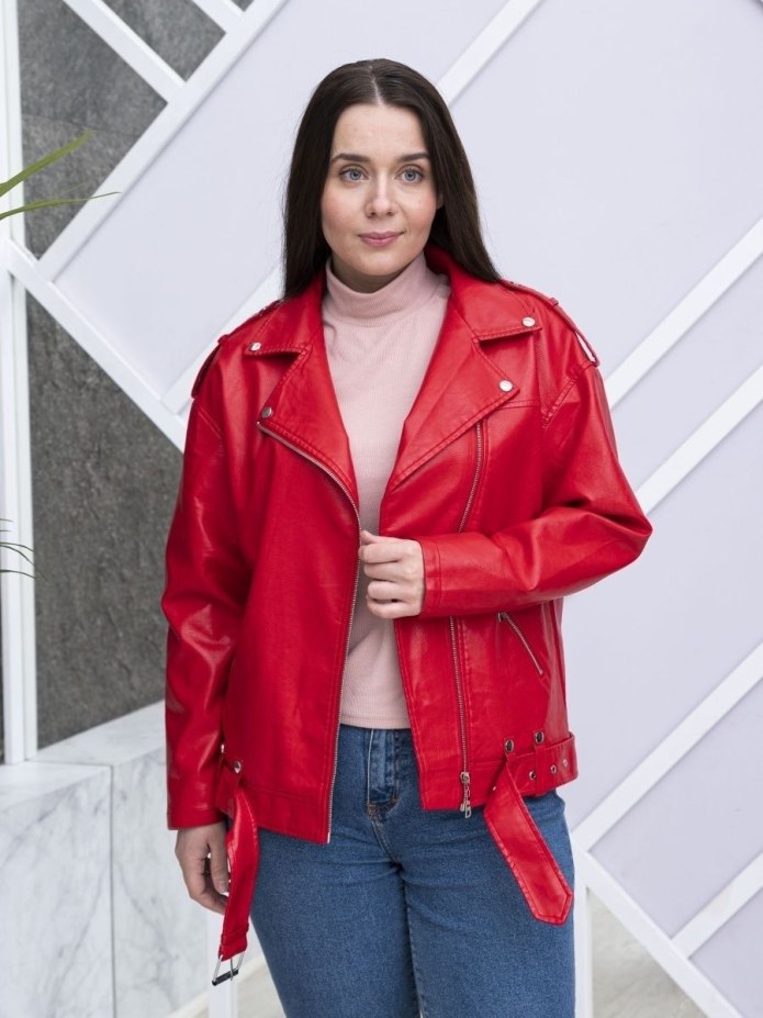 Karmelita куртка кожаная