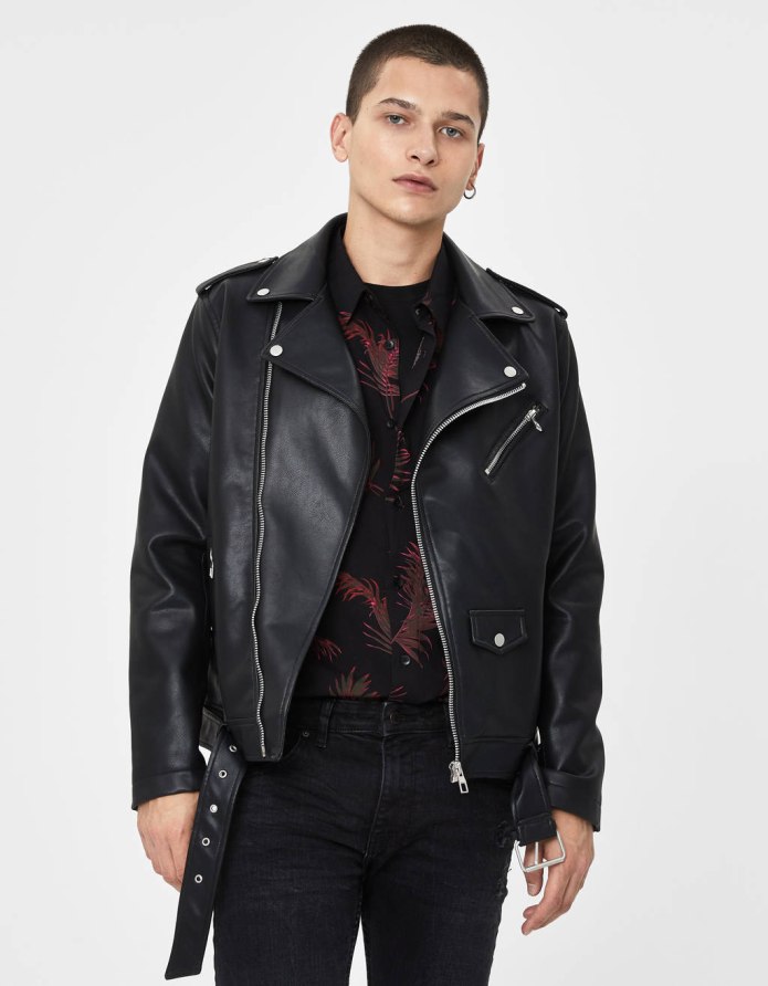 Куртка в байкерском стиле Bershka