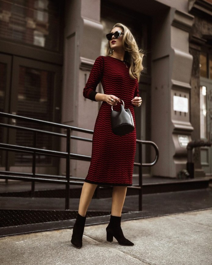 Трикотажное платье Bottega Veneta 2021,