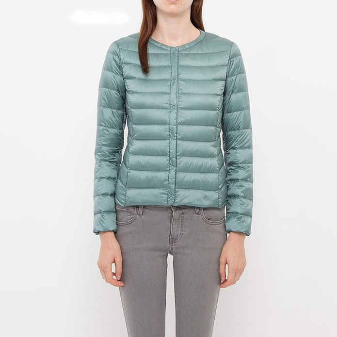 Uniqlo пуховики женские ультра ультралегкие