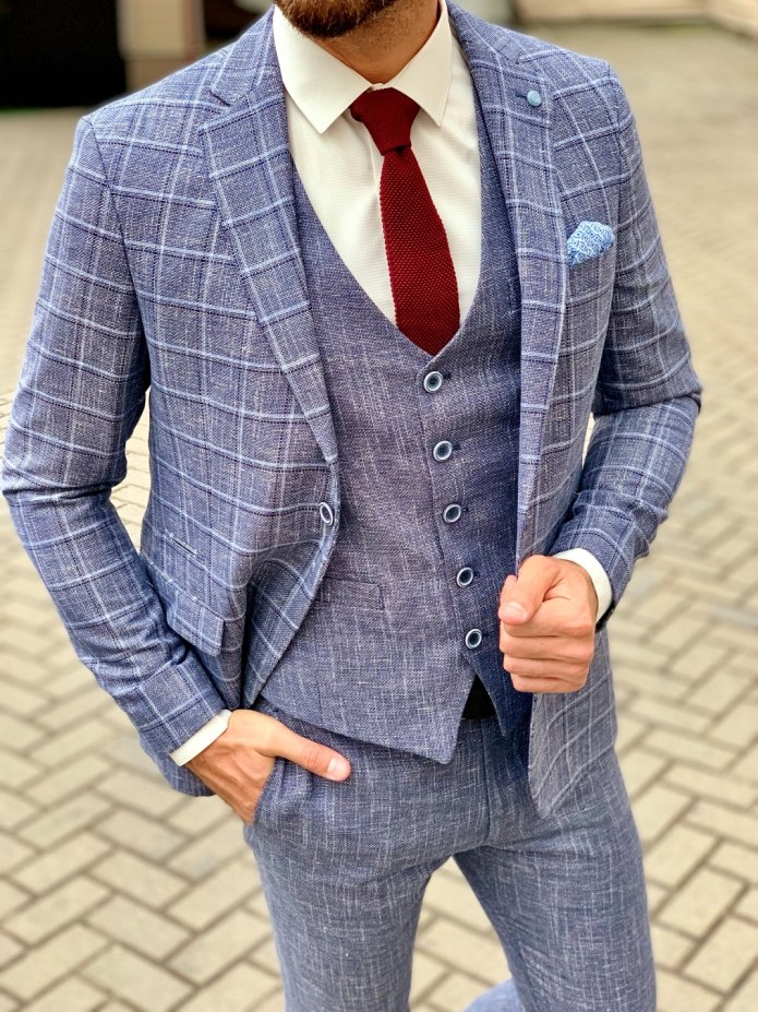 Костюм тройка Hugo Boss