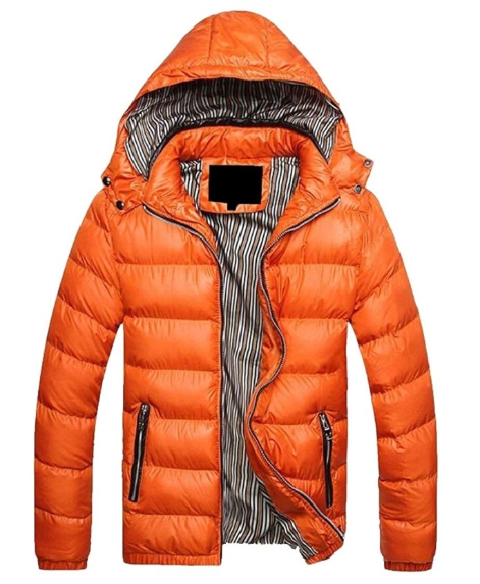 Detachable Hood Duck down Jacket, пуховик
