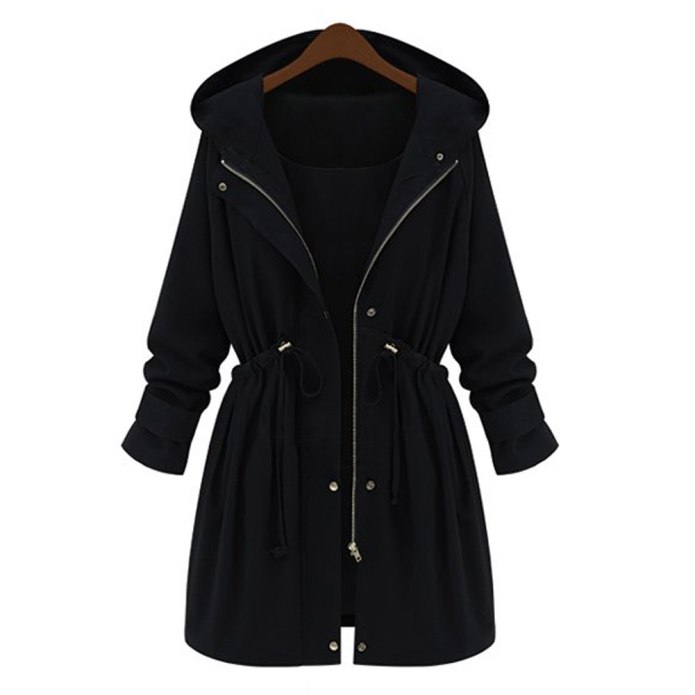 Пальто Trench Coat на молнии