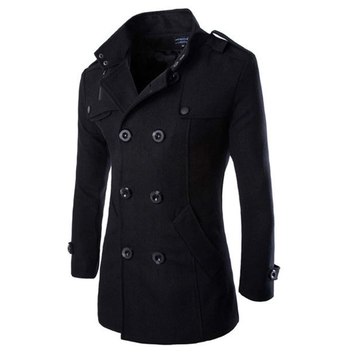 Мужское пальто woolen Coat