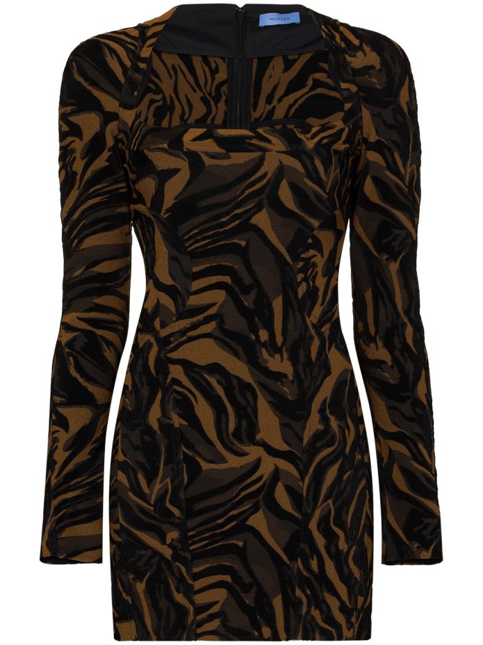 Mugler черное платье