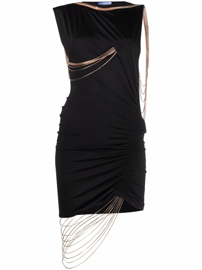 Mugler черное платье