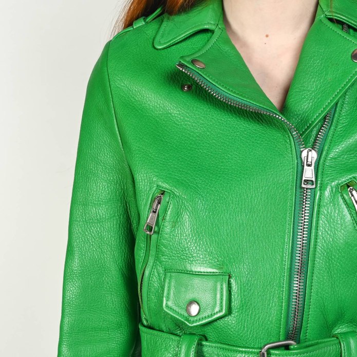 Кожаная куртка acne Studios