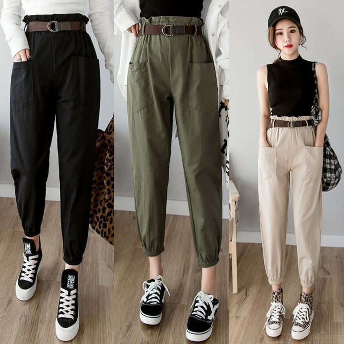 Джинсы wide Leg High Waist