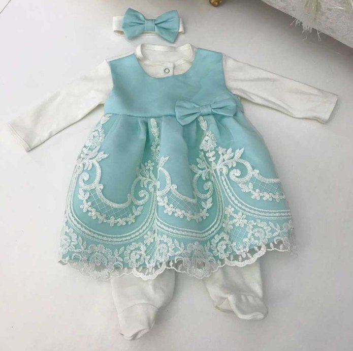 Luxury Baby комбинезон платье герцогиня
