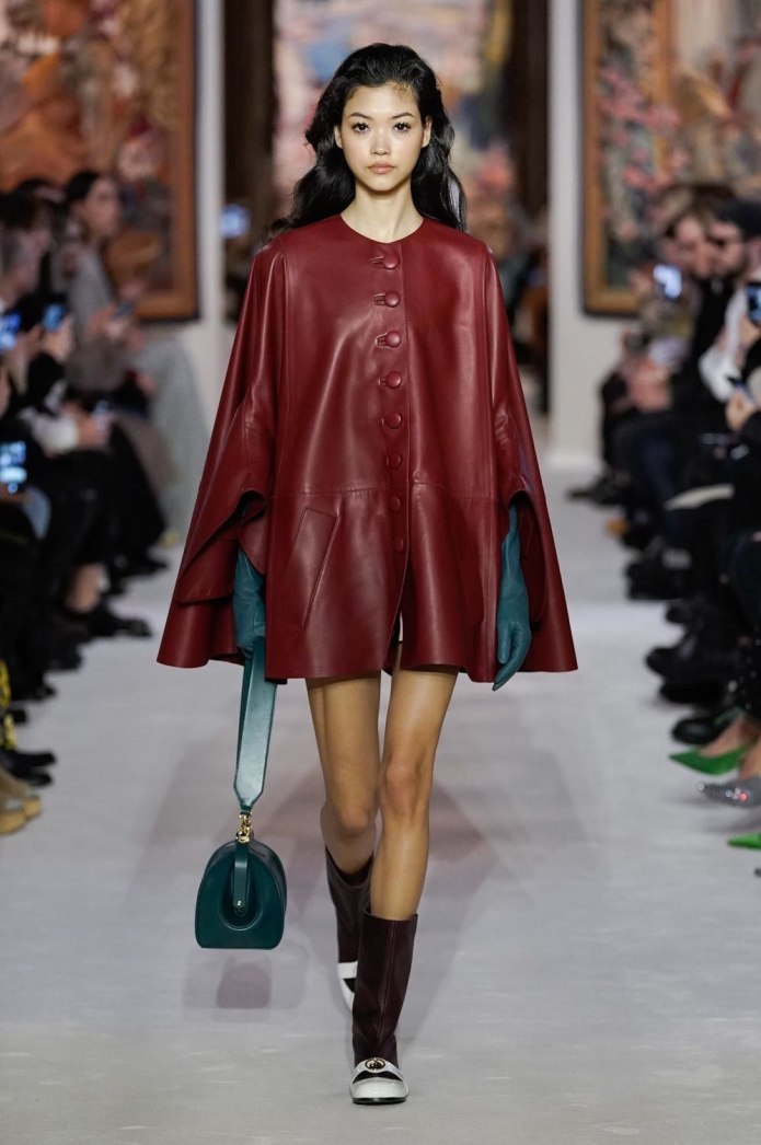 La Perla кожаный тренч