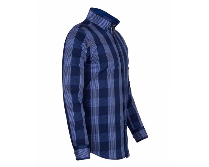 Рубашка в клеточку мужская Kiton