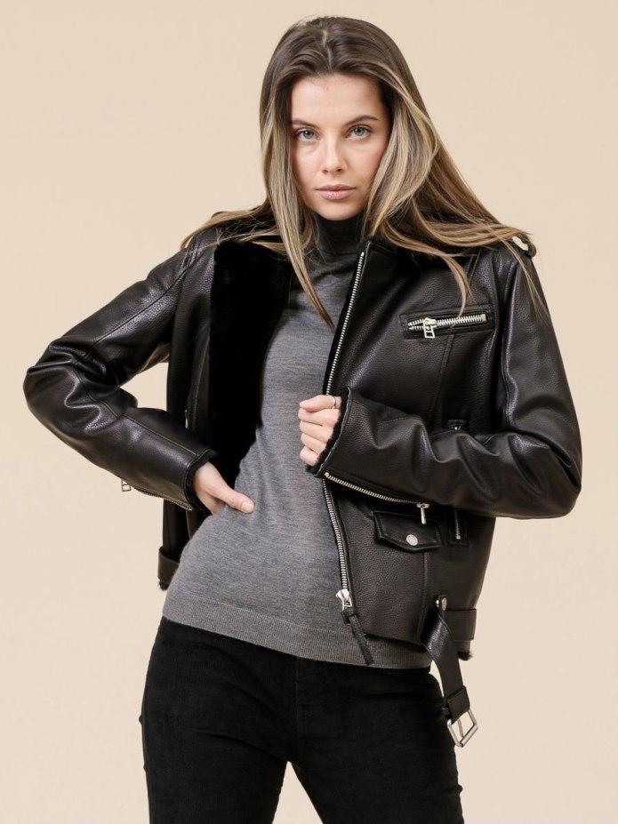 Мужская дубленка Авиатор Zara