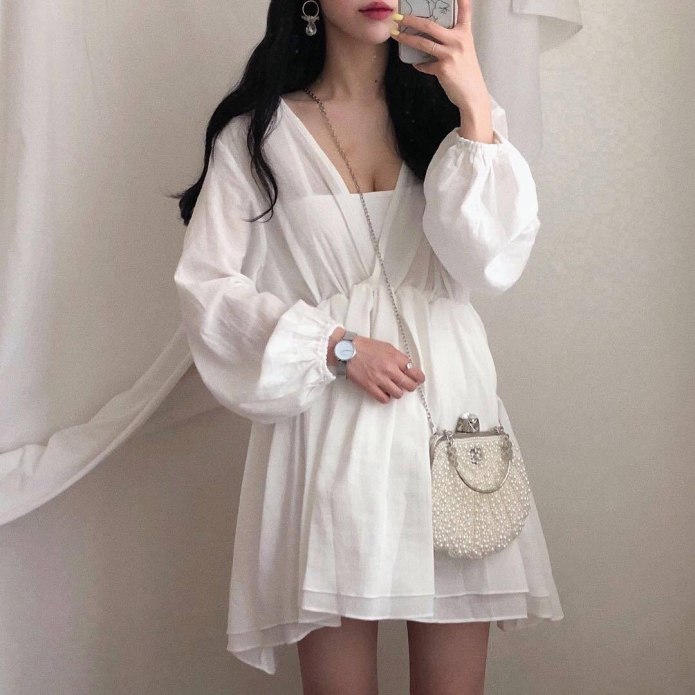 Корейская одеждля девушек
