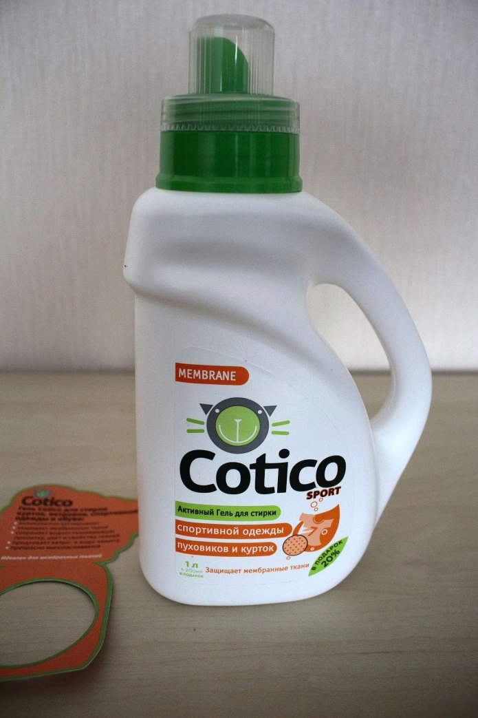 Cotico гель для стирки пуховиков
