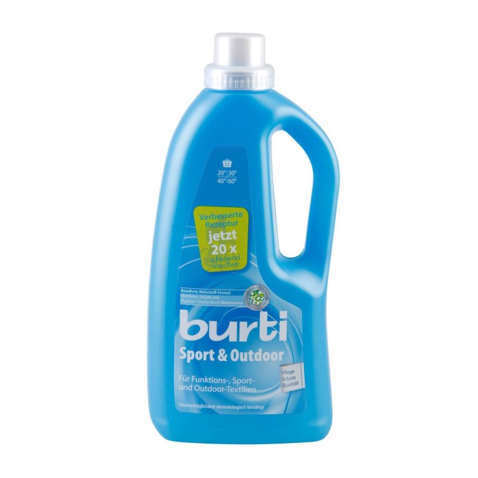 Burti Sport&Outdoor средство для стирки спортивной одежды и обуви 1.45 л