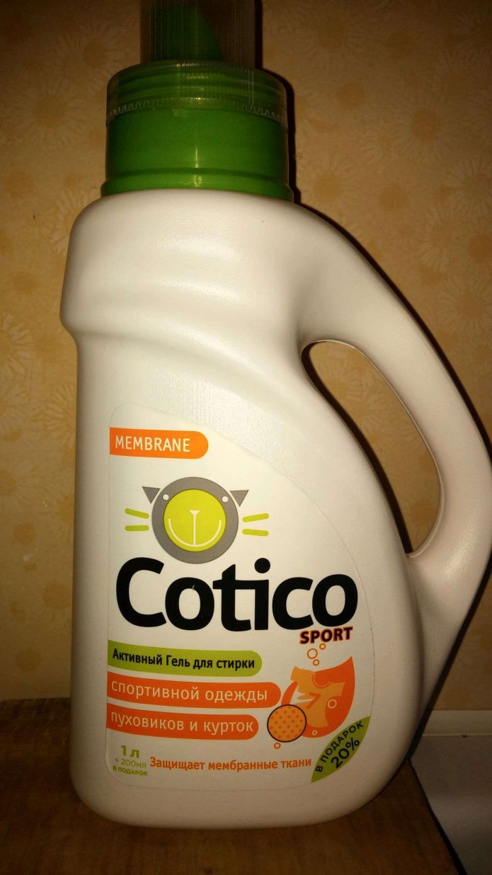 Cotico гель для стирки спорт