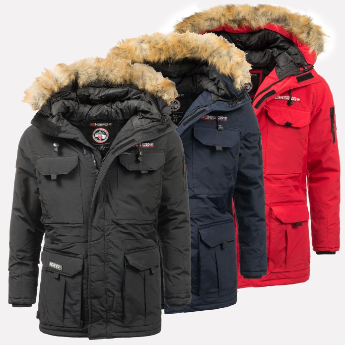 Norway geographical куртка мужская зимняя Parka