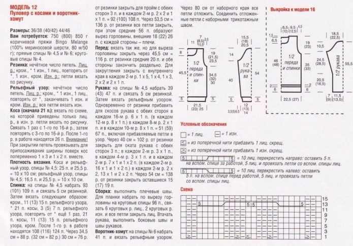 Прямая пройма рукава