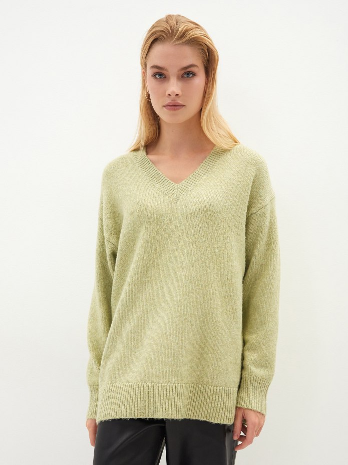 Zara свитер фиолетовый 09598300611