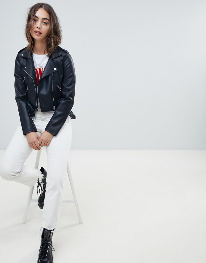 Замшевая куртка Pull Bear