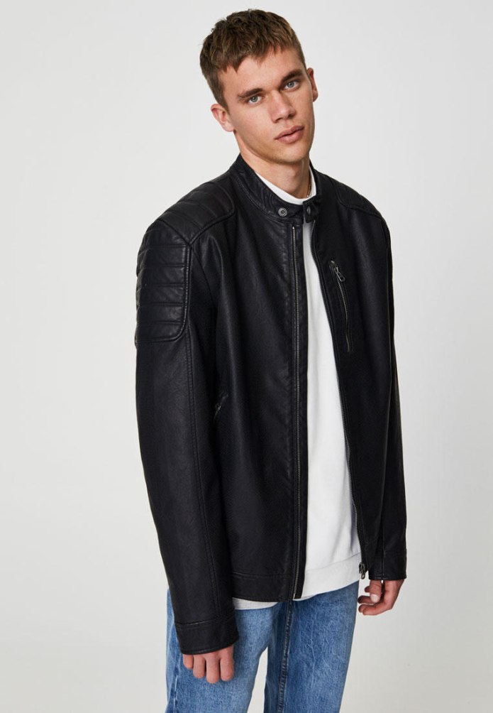Pull and Bear кожаная косуха
