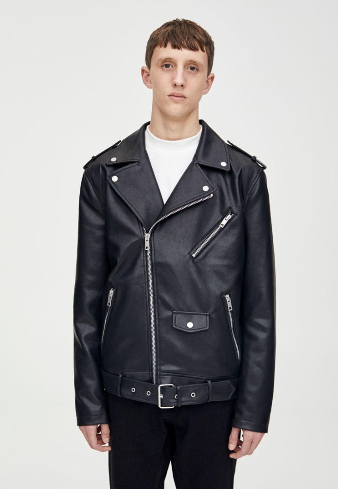 Куртка Pull Bear мужская черная
