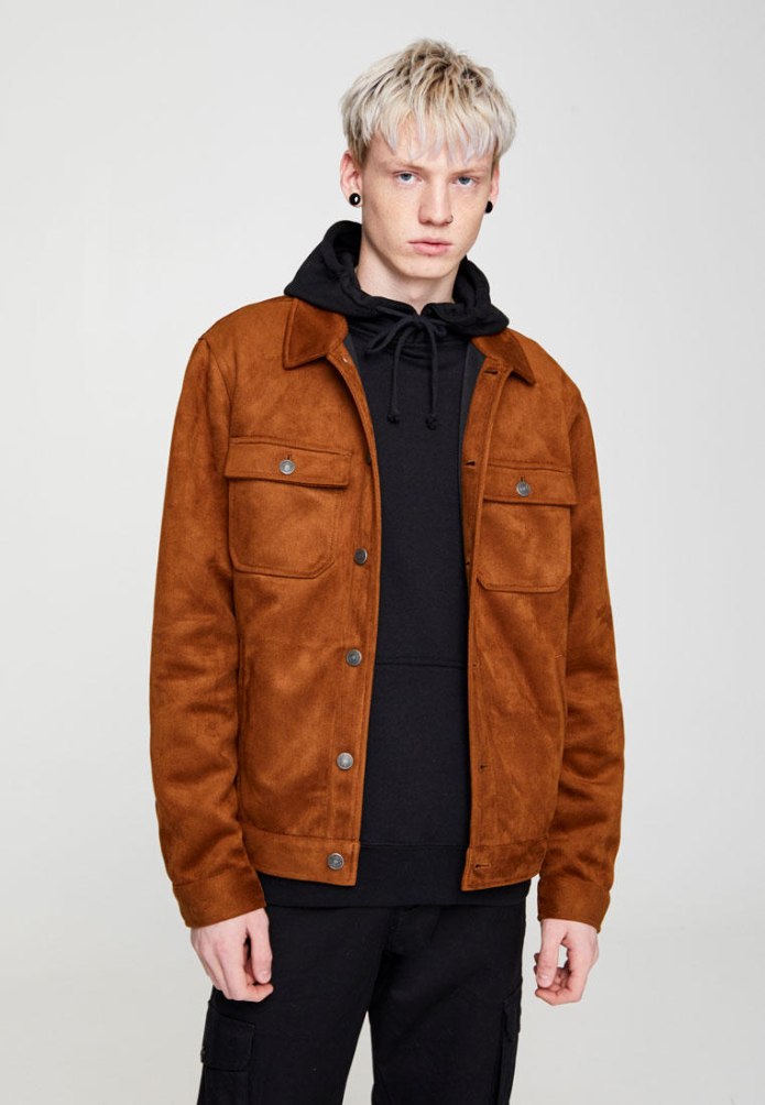 Pull and Bear кожаная косуха
