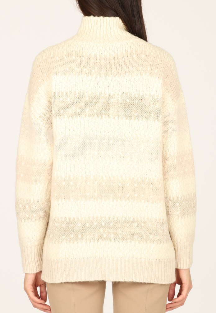 Lacoste Live Striped Pullover Sweater