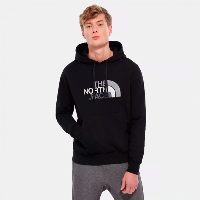 Худи the North face черная