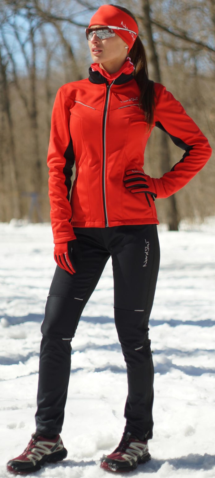 Nordski Motion Montana утепленный костюм женский Raspberry