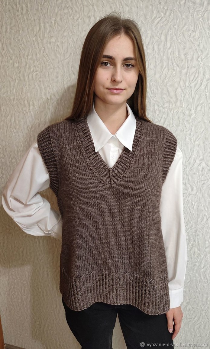 Жилетка гусиная лапка