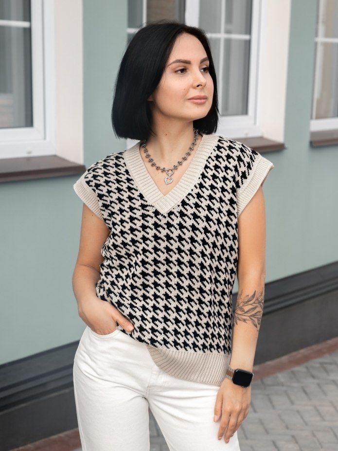 Свитер жилет