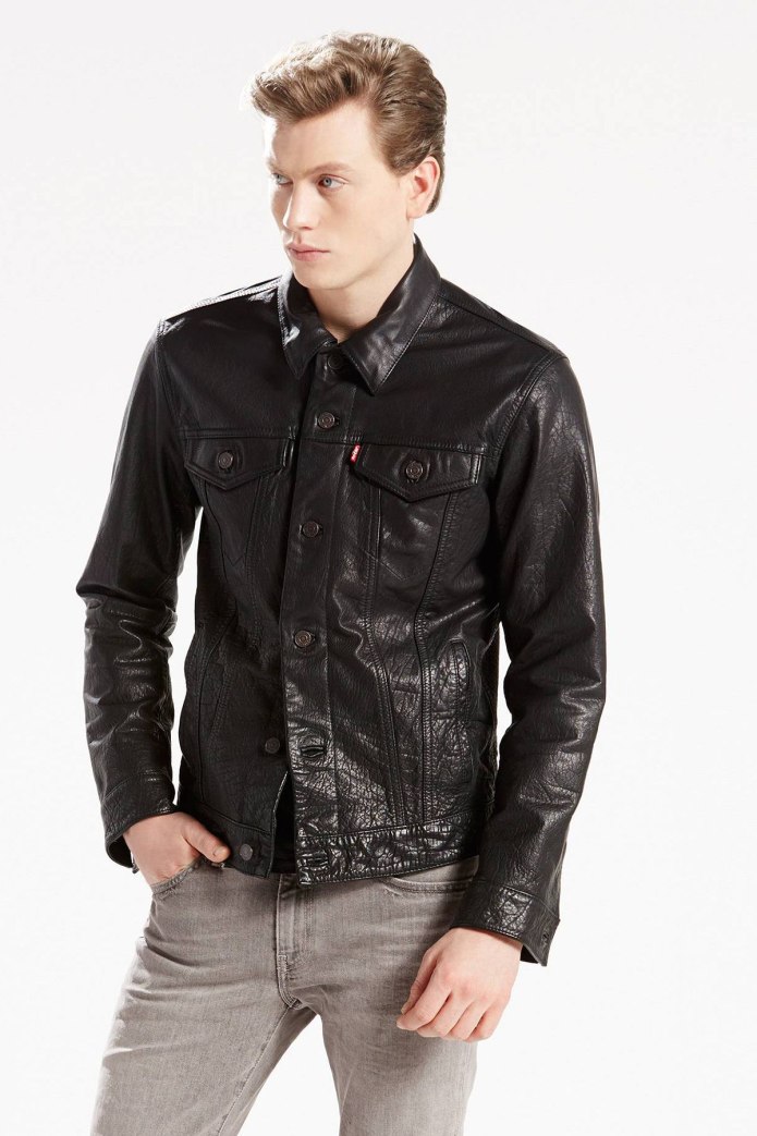 Levis Moto Buffalo Leather Jacket