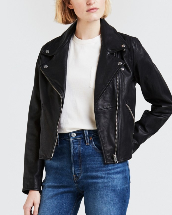 Levis Moto Buffalo Leather Jacket