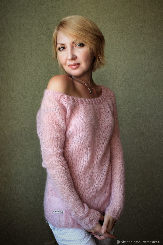 Ажурный джемпер