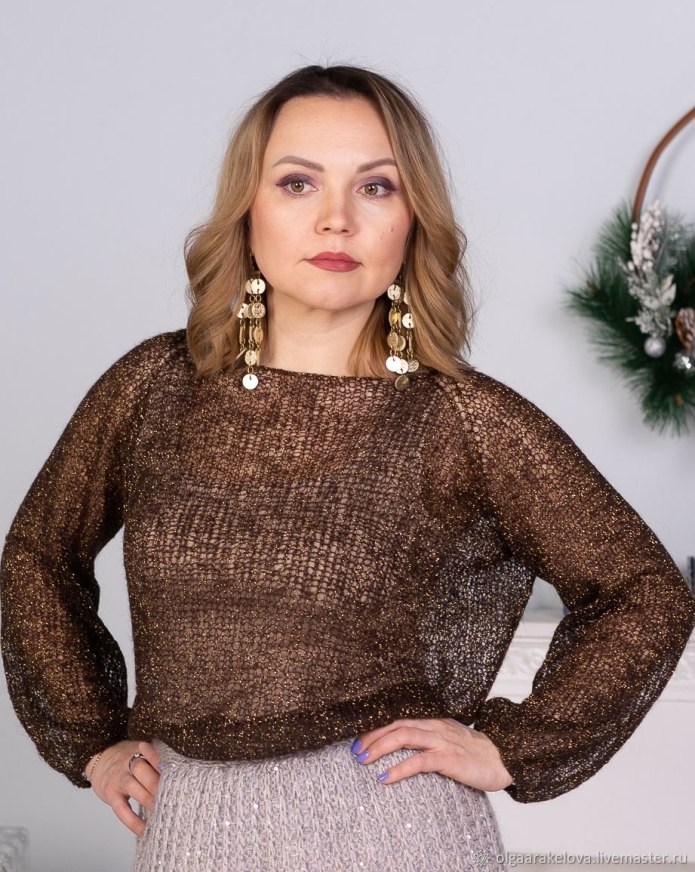 Вязаные кофточки женские