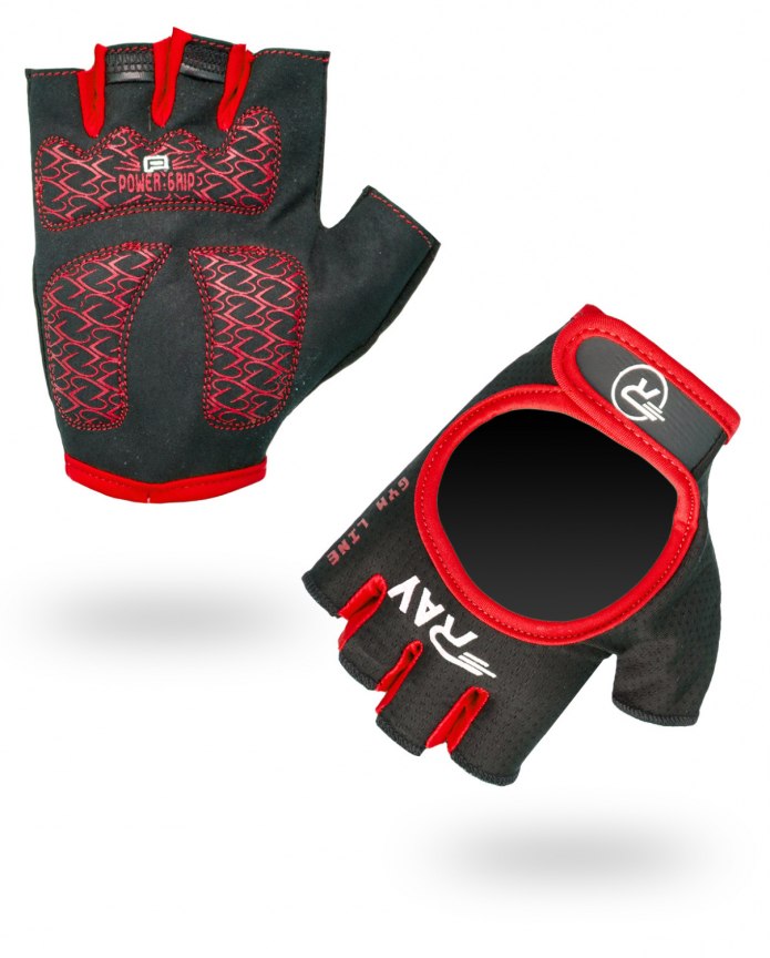 Hunter Sport Fitness Gloves 2031 черные-белые
