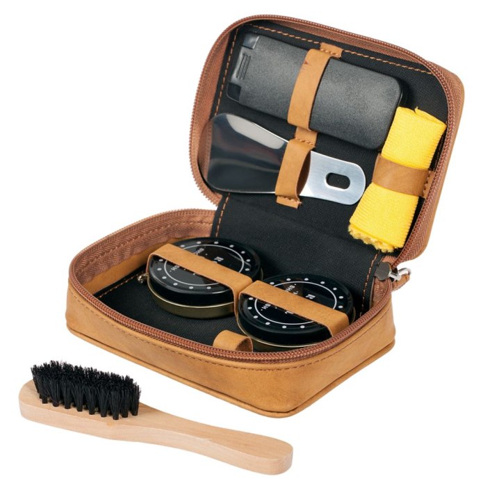 Набор для чистки обуви проект 111 tidy Brown 4449