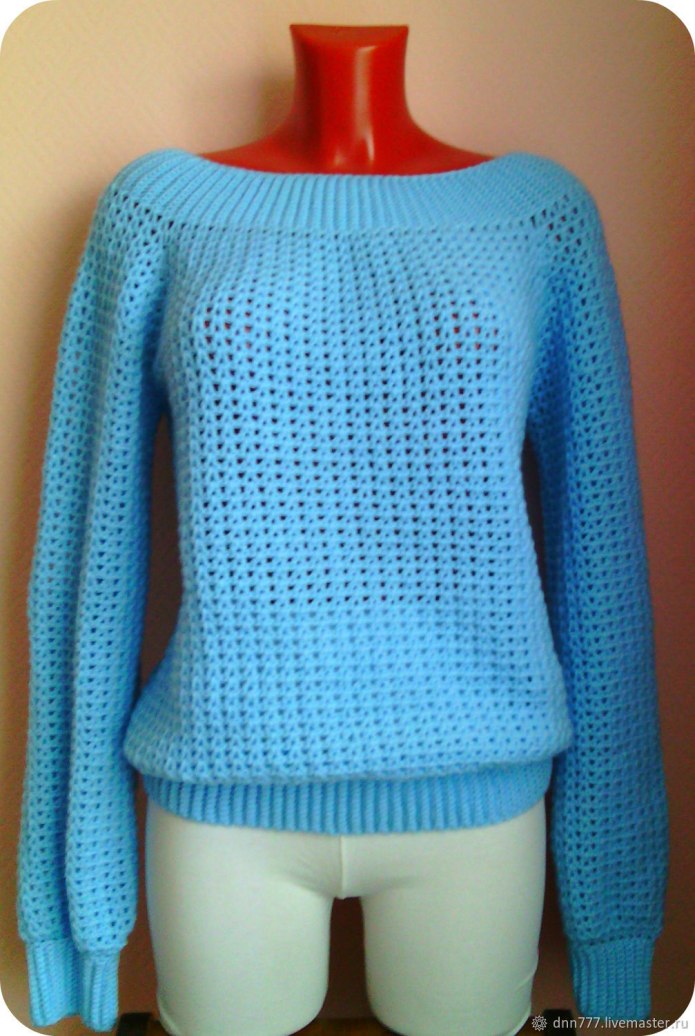 Вязание крючком женские свитера