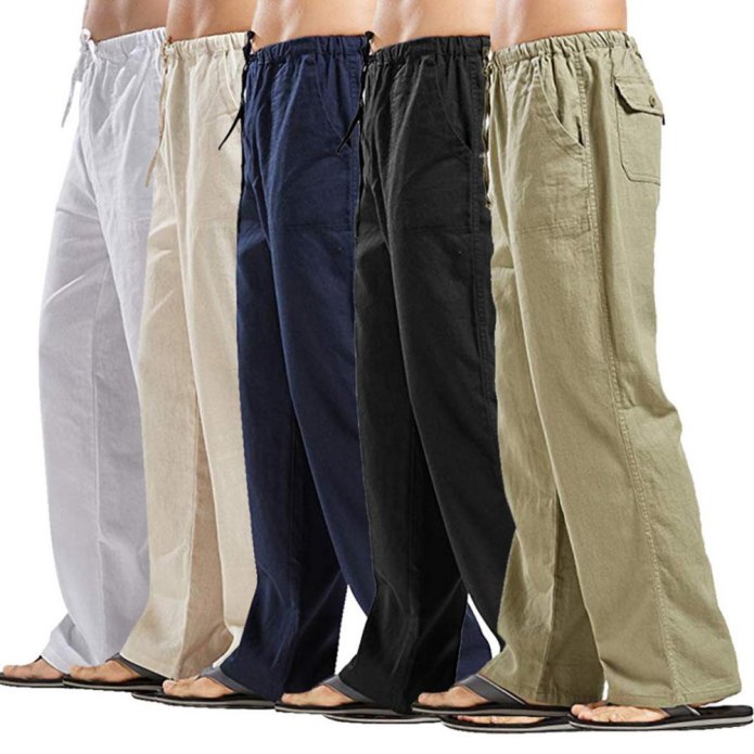 Benetton мужские брюки Cotton Linen