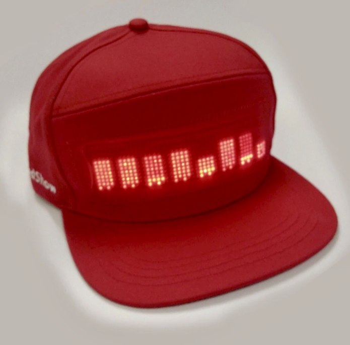 Светодиодная кепка led