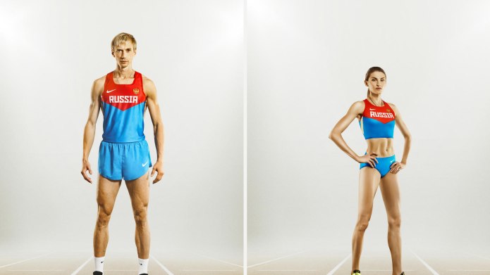 Nike track and field Russia