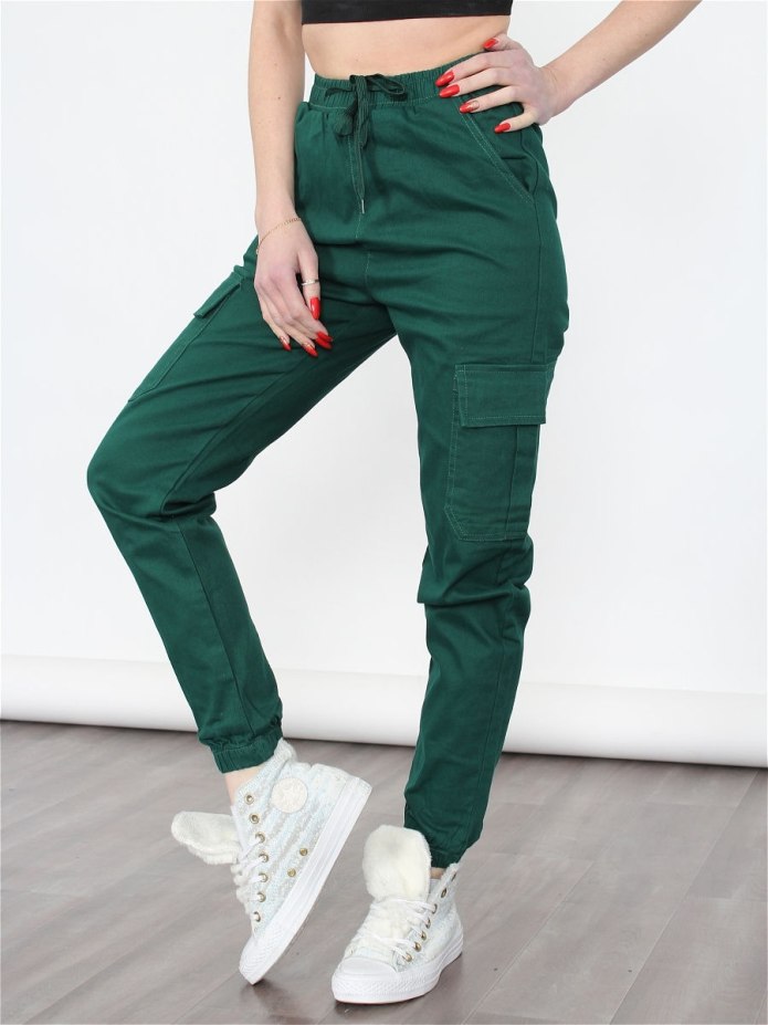 Болотные спортивные штаны женские