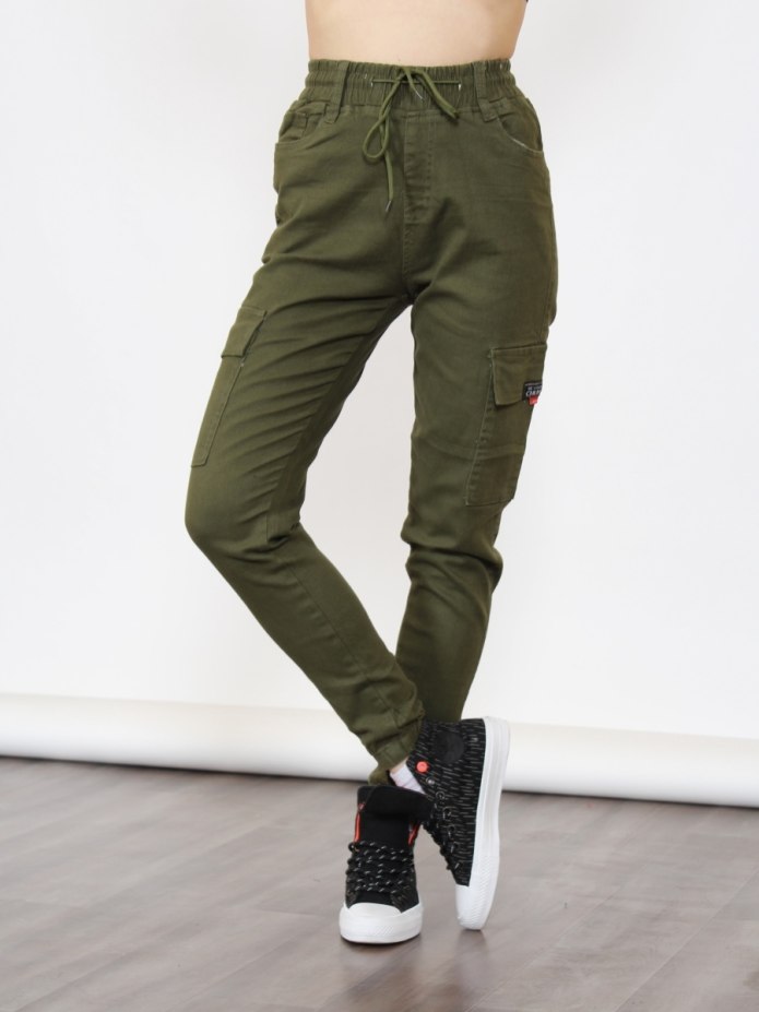 Джоггеры карго женские
