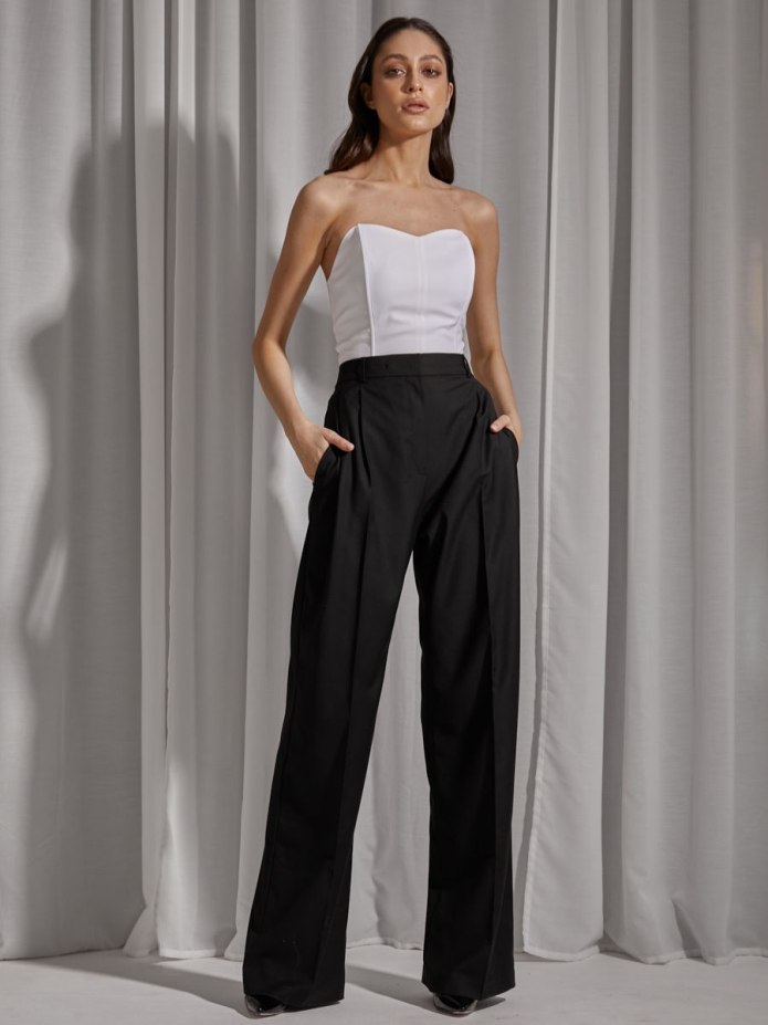 Dion Lee расклешенные брюки