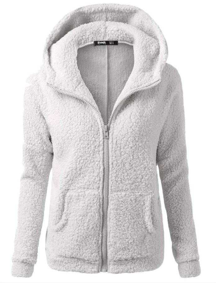 Sherpa Jacket с капюшоном