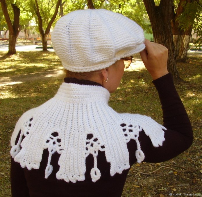 Вязаные летние Кепки