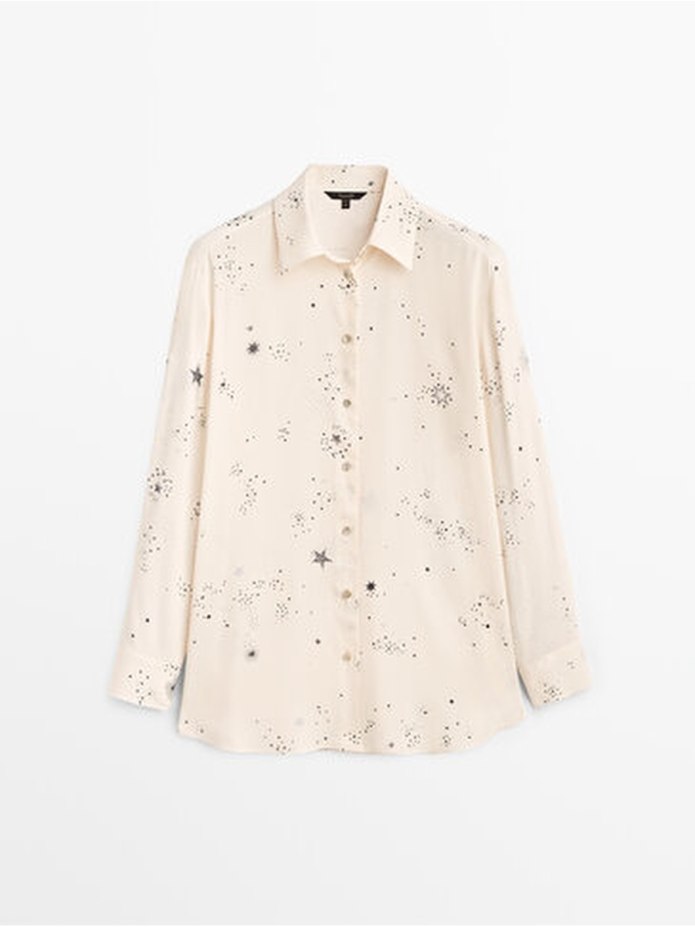 Рубашка мужская в бело синюю клетку Массимо дутти