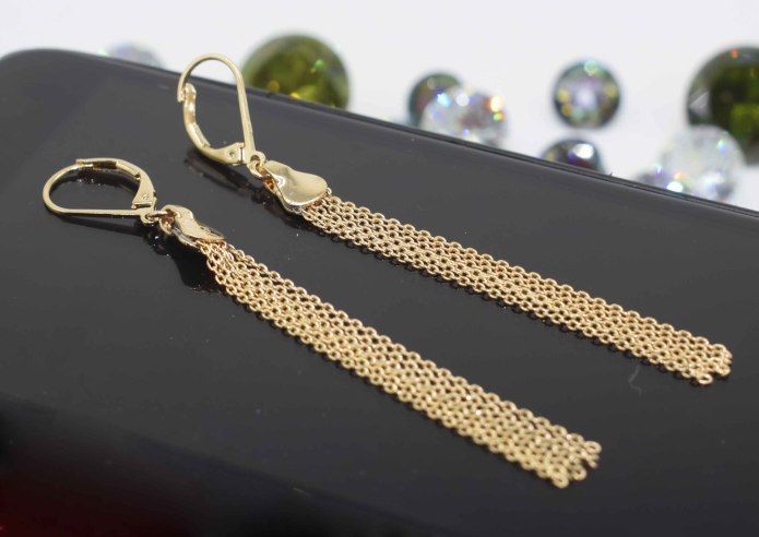Xuping Jewelry серьги золотые